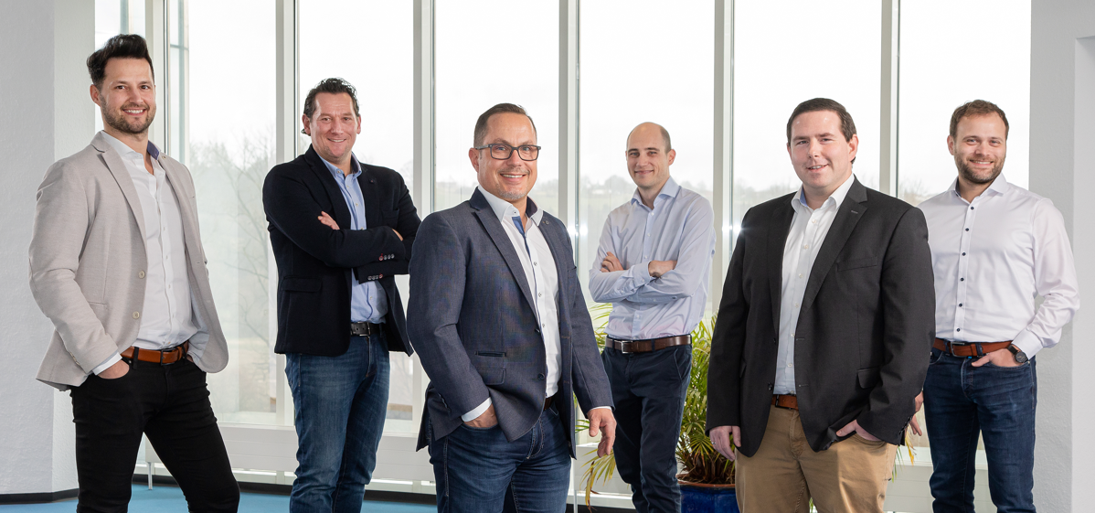 d7 Consulting GmbH Gründer: Daniel Spengler, Tobias Benz, Frank Frieb, Lukas Wahl, Maximilian Schmid und Dr. Florian Schmid