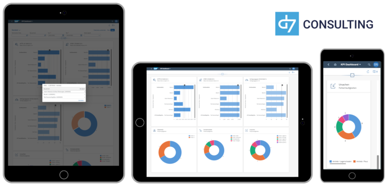 d7 SAPUI5 App: KPI Dashboard Instandhaltung für SAP PM CS Fiori